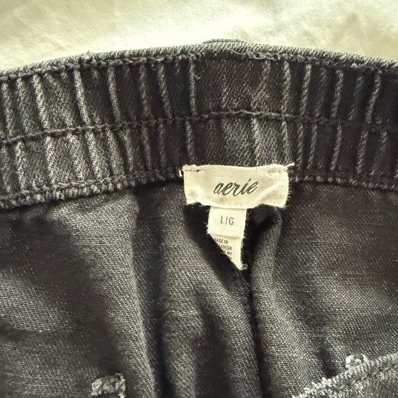 Aerie Distressed Denim Shorts - Picture 3 of 4